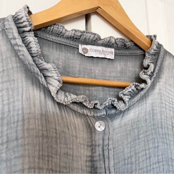 The Monica Cotton Shirt by Cobblestone - Picture 6 of 9